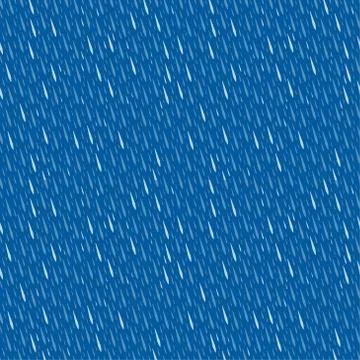 Rain drops seamless pattern vector 스톡 일러스트