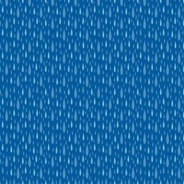 Rain drops seamless pattern vector Illustrazione stock
