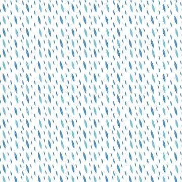 Rain drops seamless pattern vector Stock Illustration