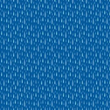 Rain drops seamless pattern vector Stock Illustration