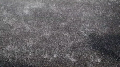 Rain drops on street Stock Footage 49135439