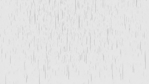 Rain drops Transparent Stock Footage 320790672