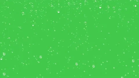 Rain drops trickling down on green background. Stock Footage 171225238