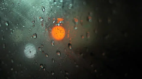 Rain Drops On A Window 3 Video stock 25846230