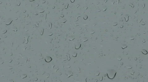Rain-drops on window Stock Footage 832302