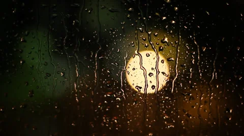 Rain Drops On A Window, Video stock 38247703
