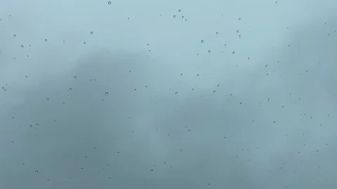 Rain drops on window Stock Footage 122519612