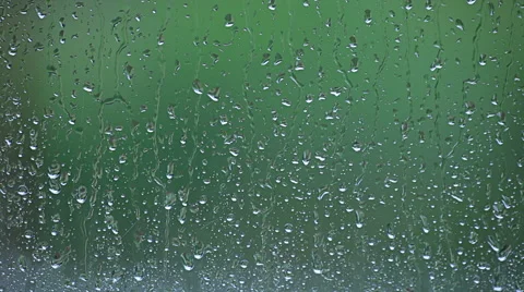 Rain drops on the Window glass Видео 40111534