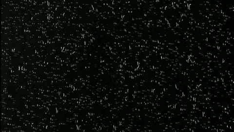 Rain drops on window glass with night background Stock Footage 135779882