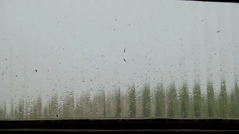 Rain drops on window glass, water, liquid, wet, loop background 스톡 동영상 329528668