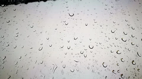 Rain Drops at Window Glassv 5 Stock Footage 145590540