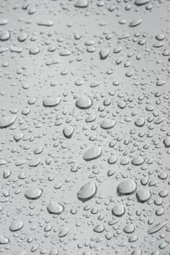 Rain drops on window pane Foto stock