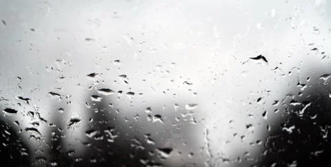 Rain drops on a window 스톡 사진