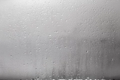 Rain drops on the window Stock Photos