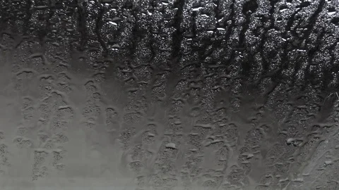 Rain drops on the window an zoom in Stock-Footage 123272349