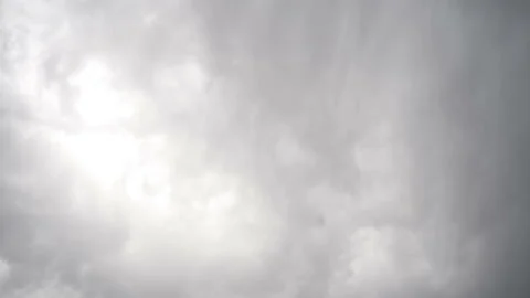 Rain evening clouds fast moving away Video stock 109481019