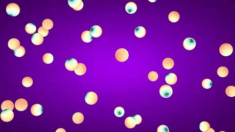 Rain from the eyes on a purple gradient background. Stock Footage 252088289