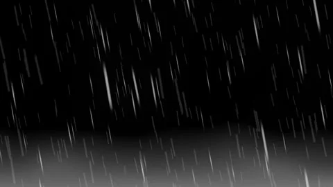 Rain falling against a dark background Stock Footage 340459199
