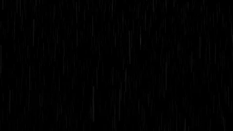 Rain falling with alpha channel, looped Stock Footage 106321507