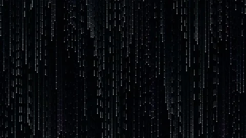 Rain falling on black background, abstract rain pattern for cinematic motio.. Stock Footage 337165327