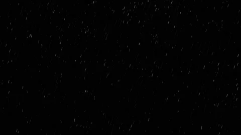 Rain Falling on Black Background Stock Footage 201513711