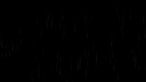Rain Falling Effects overlay on black background stock video Stock Footage 299775169
