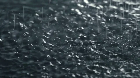 Rain falling Stock Footage 70575737
