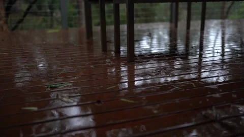 Rain falling Stock Footage 137148579
