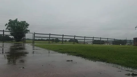 Rain Falling Video stock 196128358