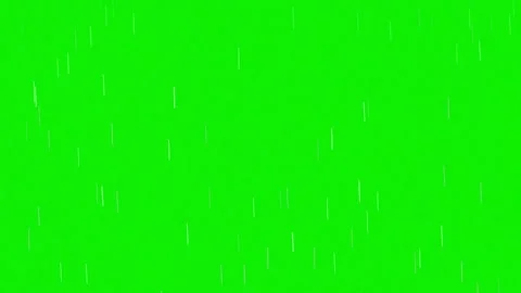 Rain Falling Isolated Green Screen Stock Video Video stock 337045718