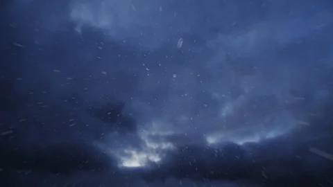 Rain falling into slow motion when a rain storm is passing Stock Footage 101028867