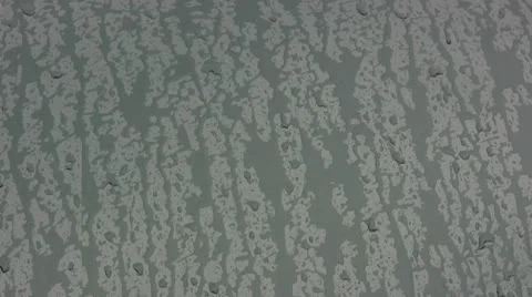 Rain falling on a smooth surface(car panel) Stock Footage 10586391