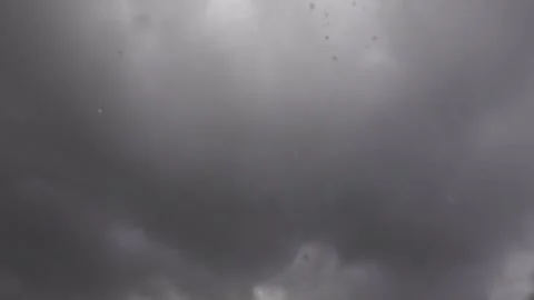 Rain falls from the sky slow motion Stock Footage 165324280