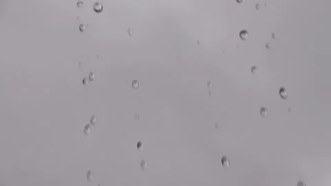 Rain falls from the sky slow motion Stock Footage 165324369