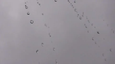 Rain falls from the sky slow motion Stock Footage 165324382