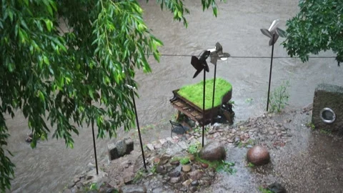 Rain, flood. Stock Footage 166721551