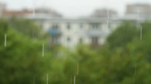 Rain Stock Footage 25841627