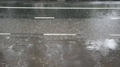 Rain Stock Footage 97394559