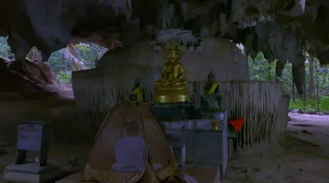 Rain Forest at Tiger Cave Temple Stock Footage 51025168