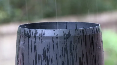 Rain Gauge measurement 스톡 동영상 54711943