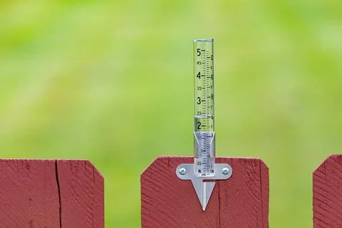 Rain gauge Stock Photos