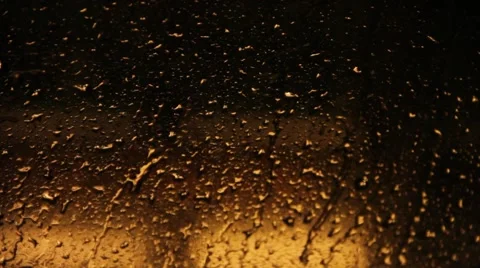 Rain on Glass Close-Up 動画素材 40684843