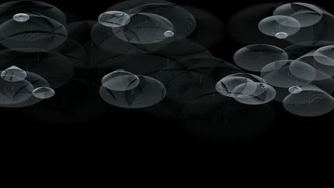 Rain on glass droplets on black background overlay 4K Stock Footage 336513872