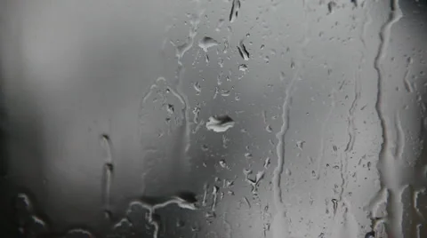 Rain on glass 스톡 동영상 1891986
