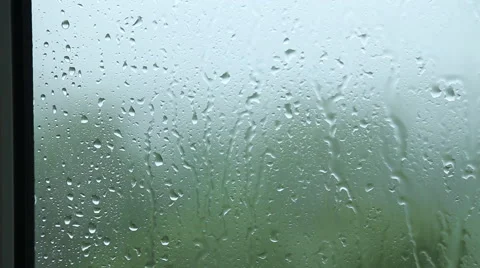 Rain on glass Stock Footage 50710787