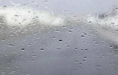 Rain glass Stock Photos
