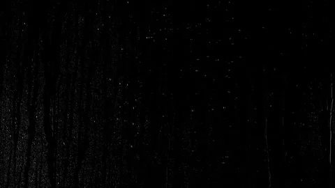 Rain on Glass Window Overlay Water Trickle Drops Loop Black Background Stock Footage 340298246