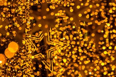 Rain of gold Stock Photos