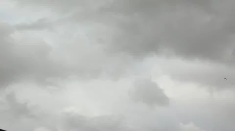 Rain Grey Clouds Stock Footage 10914263