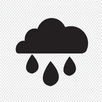 Rain icon Stock Illustration